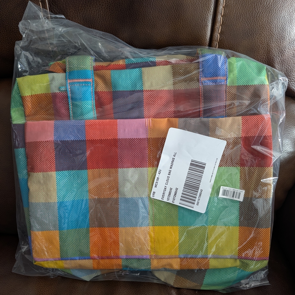 BAGGU Madras Everyday Cloud Bag